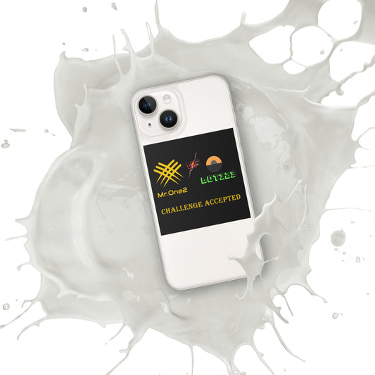 iPhone Case (challenge accepted logo)