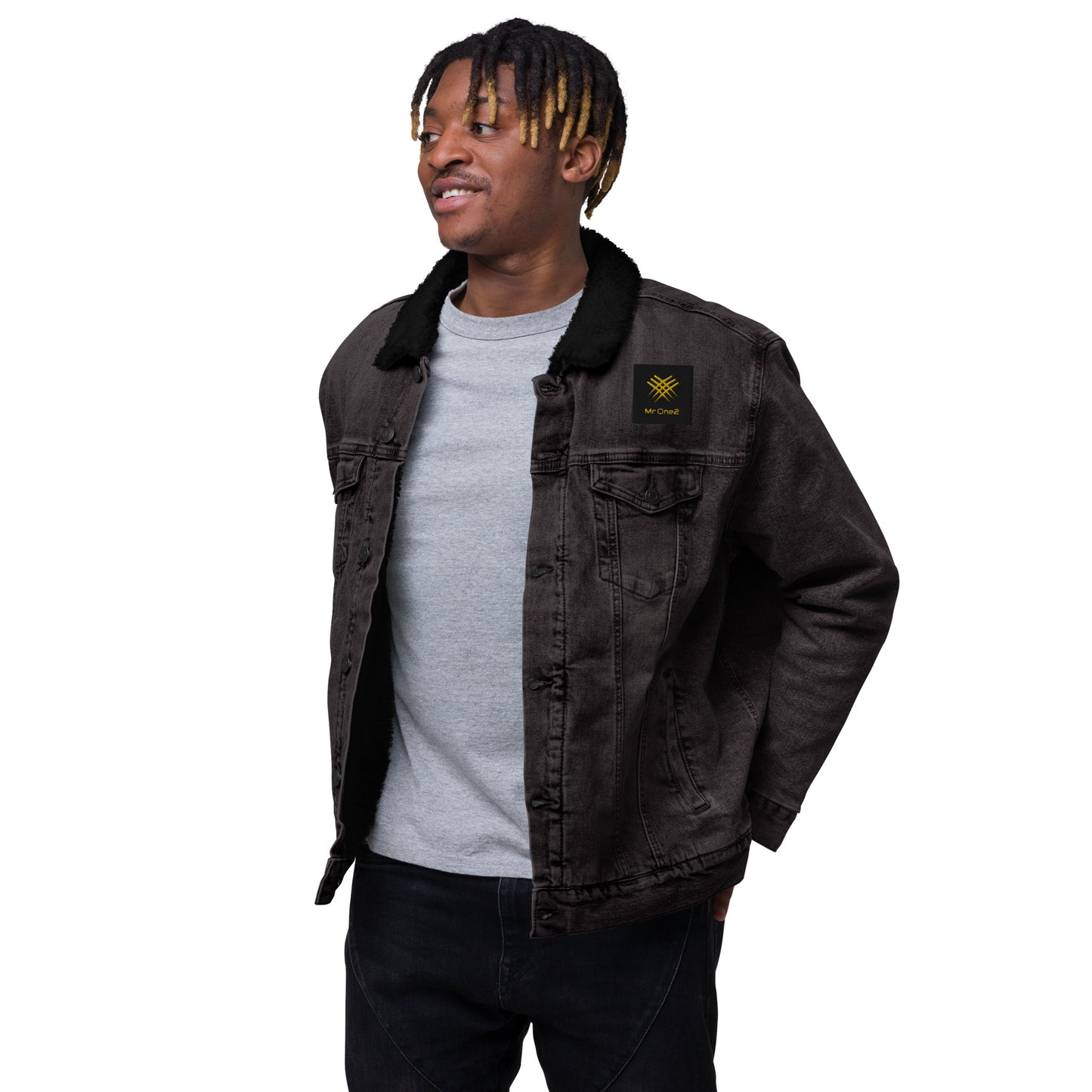 Unisex denim sherpa jacket (Mr.One2)