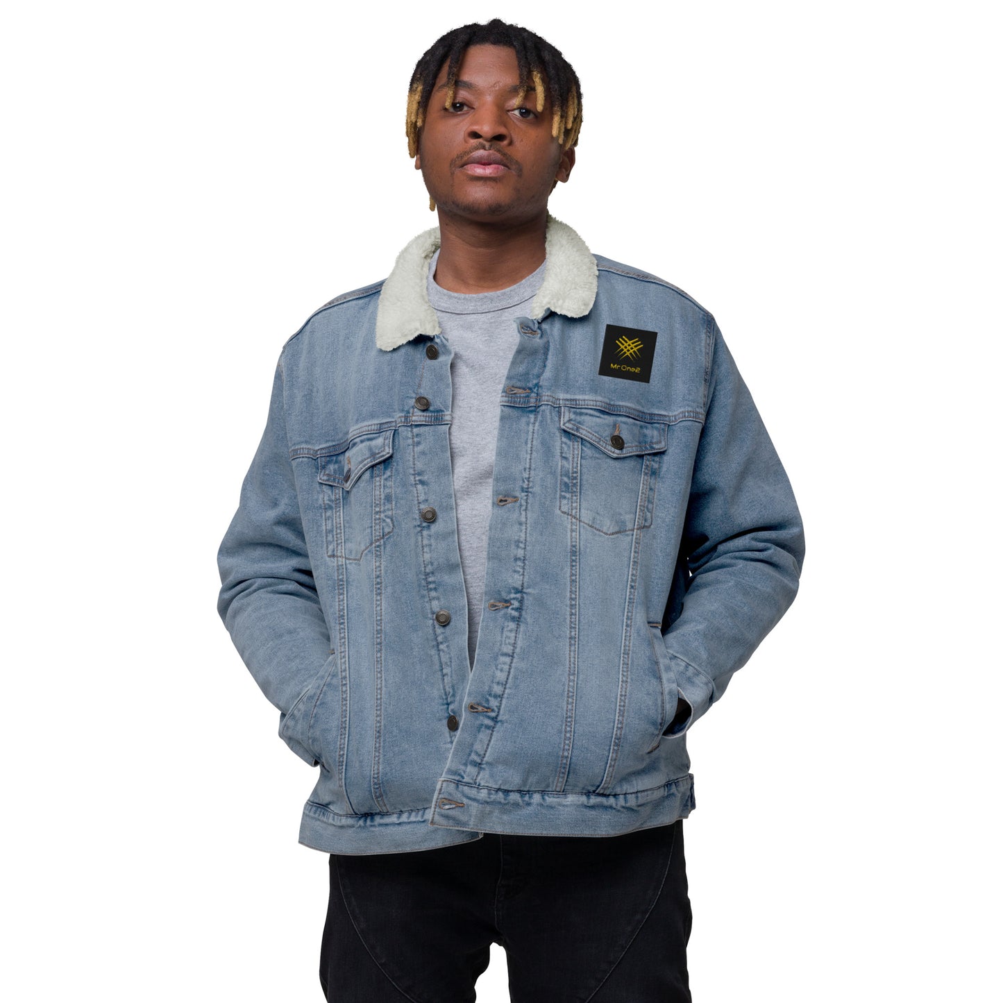 Unisex denim sherpa jacket (Mr.One2)