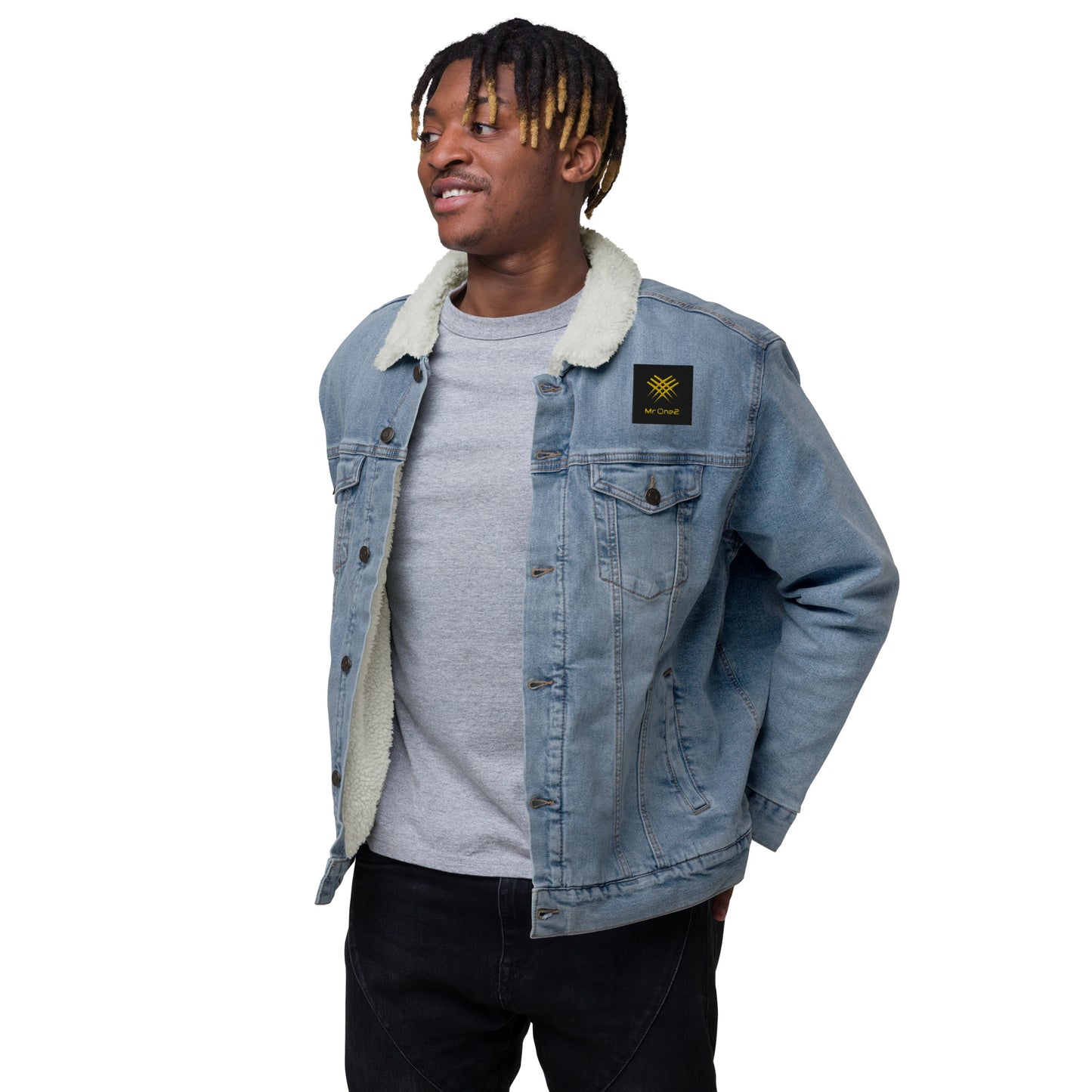 Unisex denim sherpa jacket (Mr.One2)